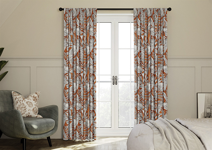 Caicos, Mandarin - Made to Measure Curtains - Image 3
